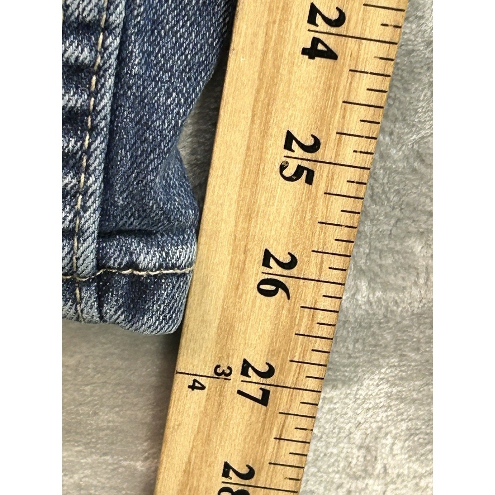 Riders By Lee Jean Women Plus Sz 16p Blue Relaxed Straight Baggy Western Cowgirl - Picture 10 of 12